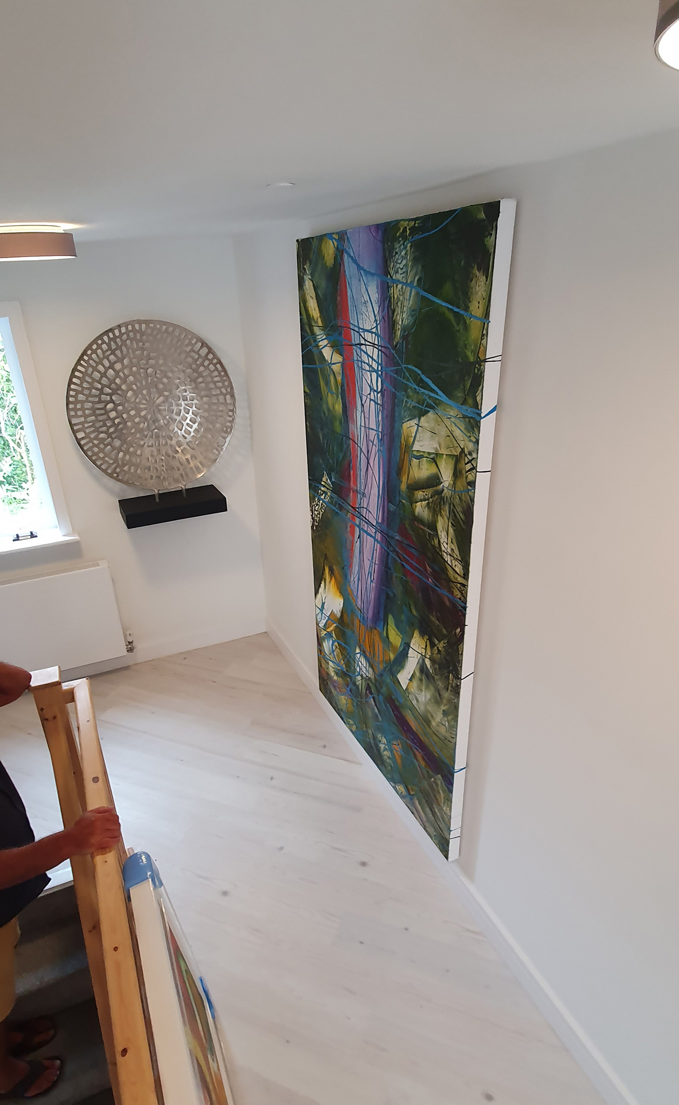 Commissioned Painting Active Waterfall