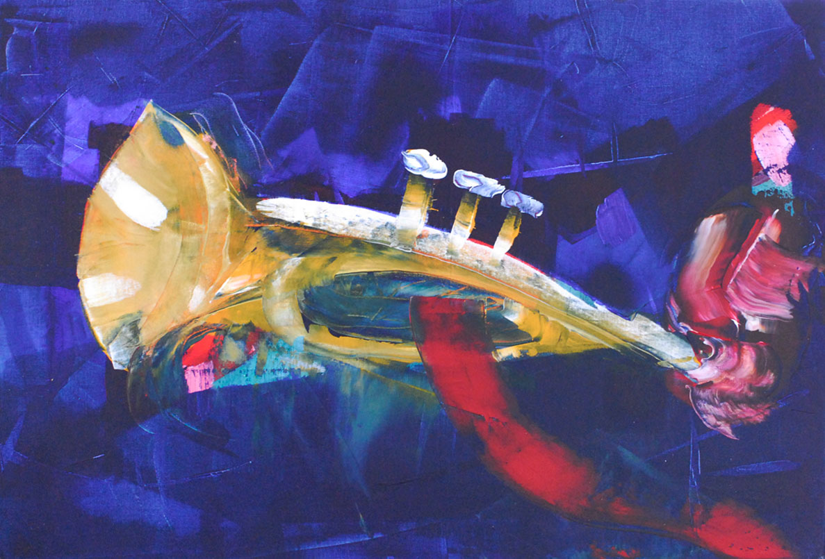 Blue Trumpet