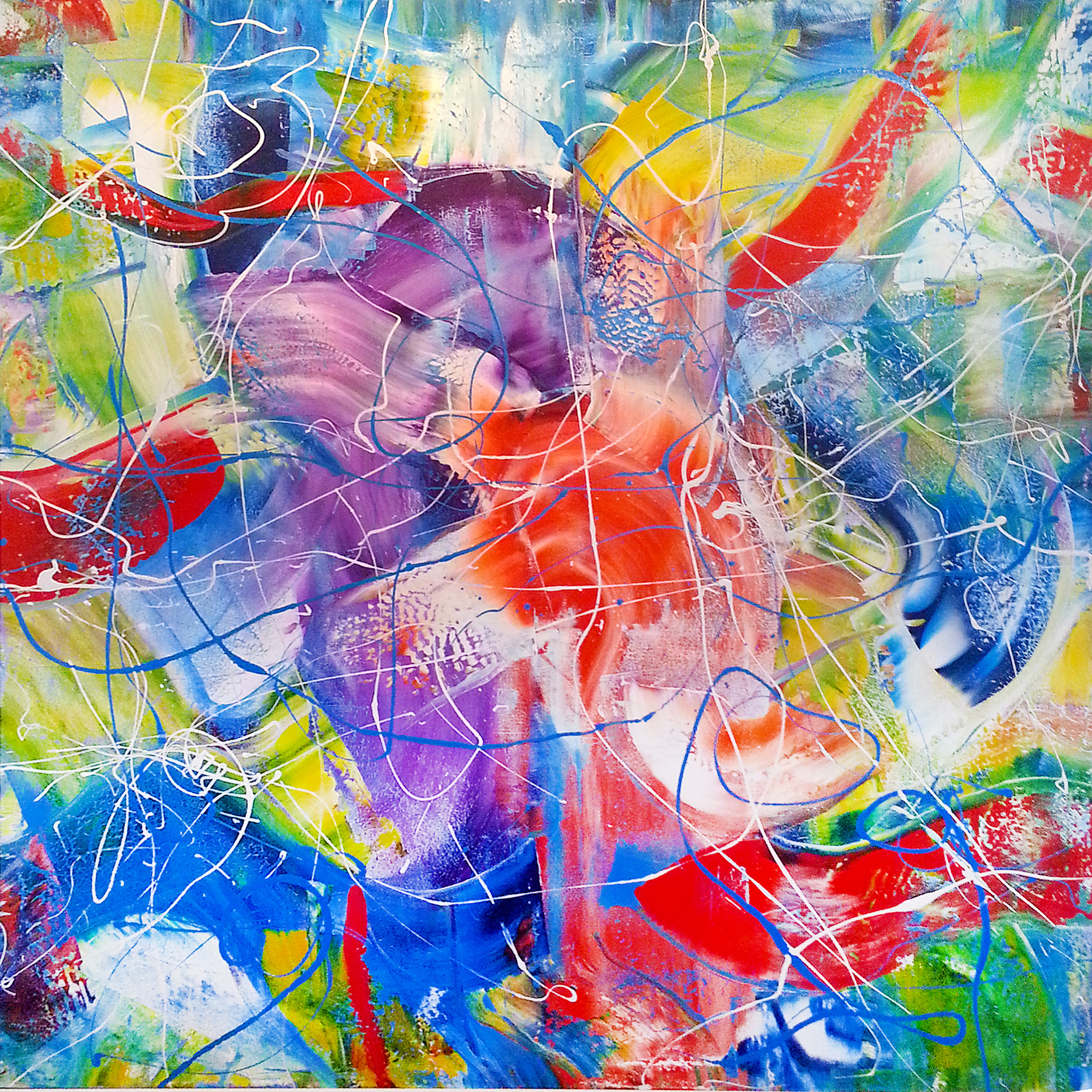 Summer Explosion painting