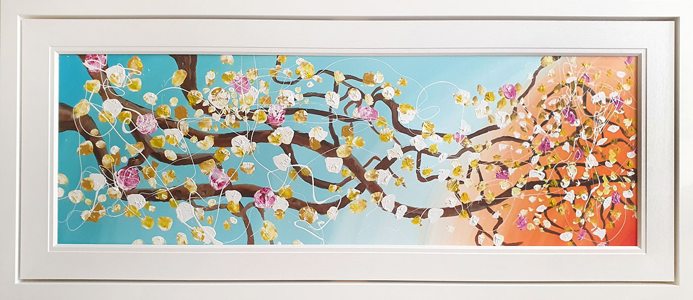 Cherry Blossom Painting