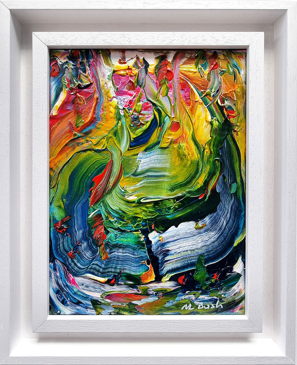 Forest Mirage abstract art