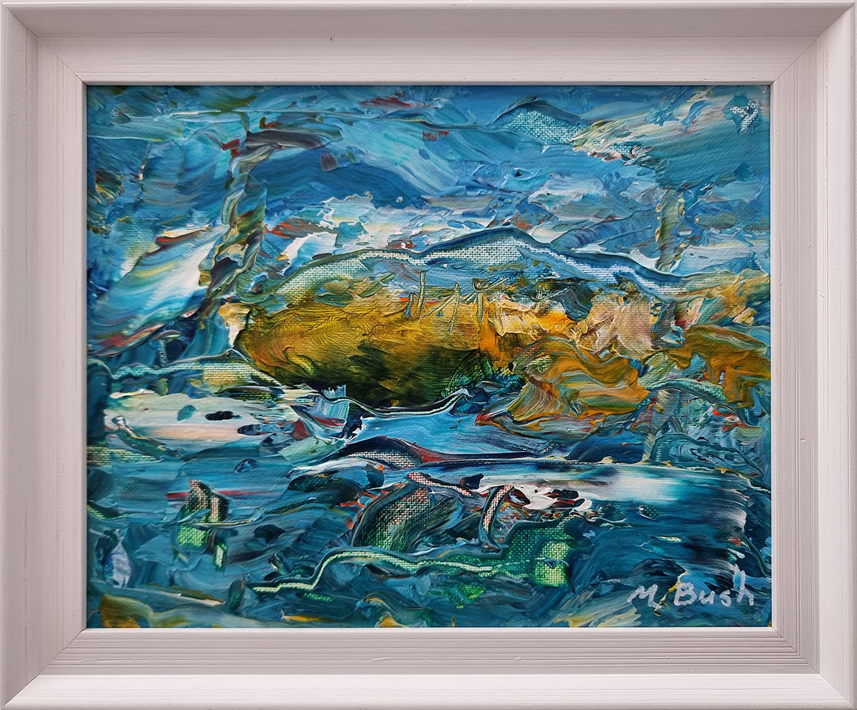 Forest Mirage abstract art